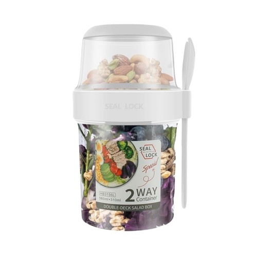 Overnight oats granola cup - overnight,
